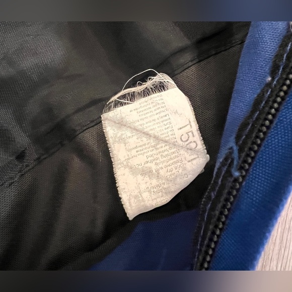 JanSport Blue Classic Backpack with Front Pocket - Picture 4 of 4